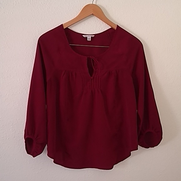 American Eagle Outfitters Tops - AE American Eagle Baby Doll Blouse